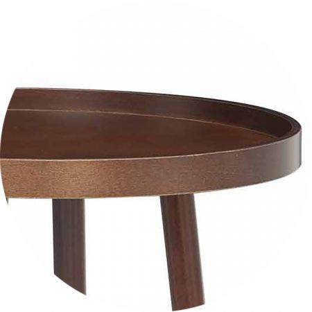 Válcová základna stolu.